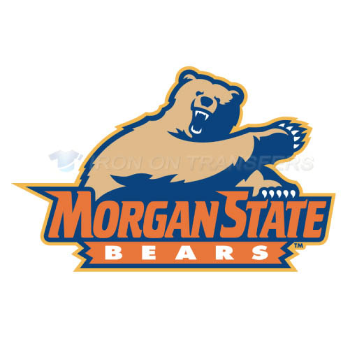 Morgan State Bears Logo T-shirts Iron On Transfers N5208 - Click Image to Close